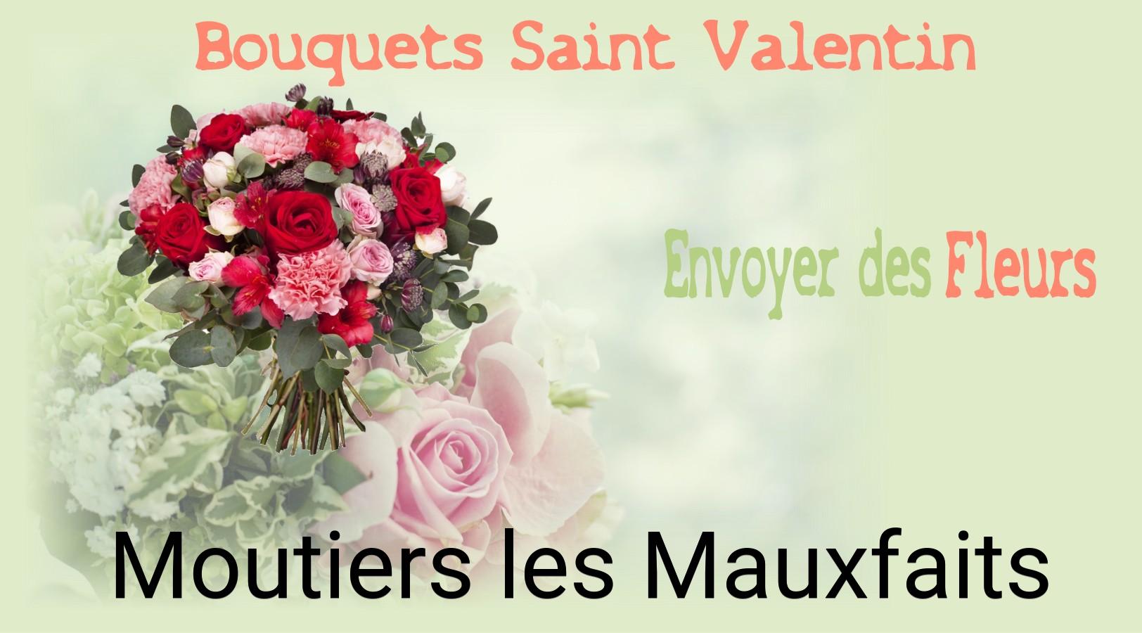 Roses de Saint-Valentin livrées à Moutiers-les-Mauxfaits